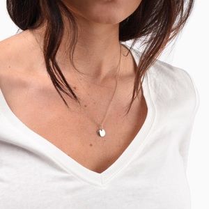 Mejuri initial necklace